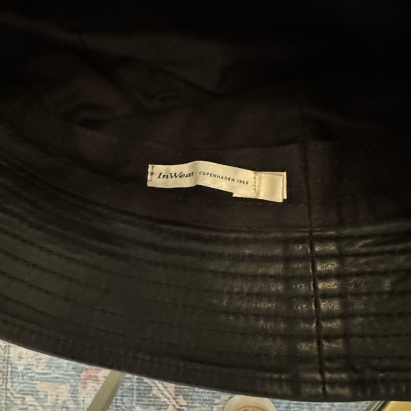 Inwear leather bucket hat - Picture 1 of 3